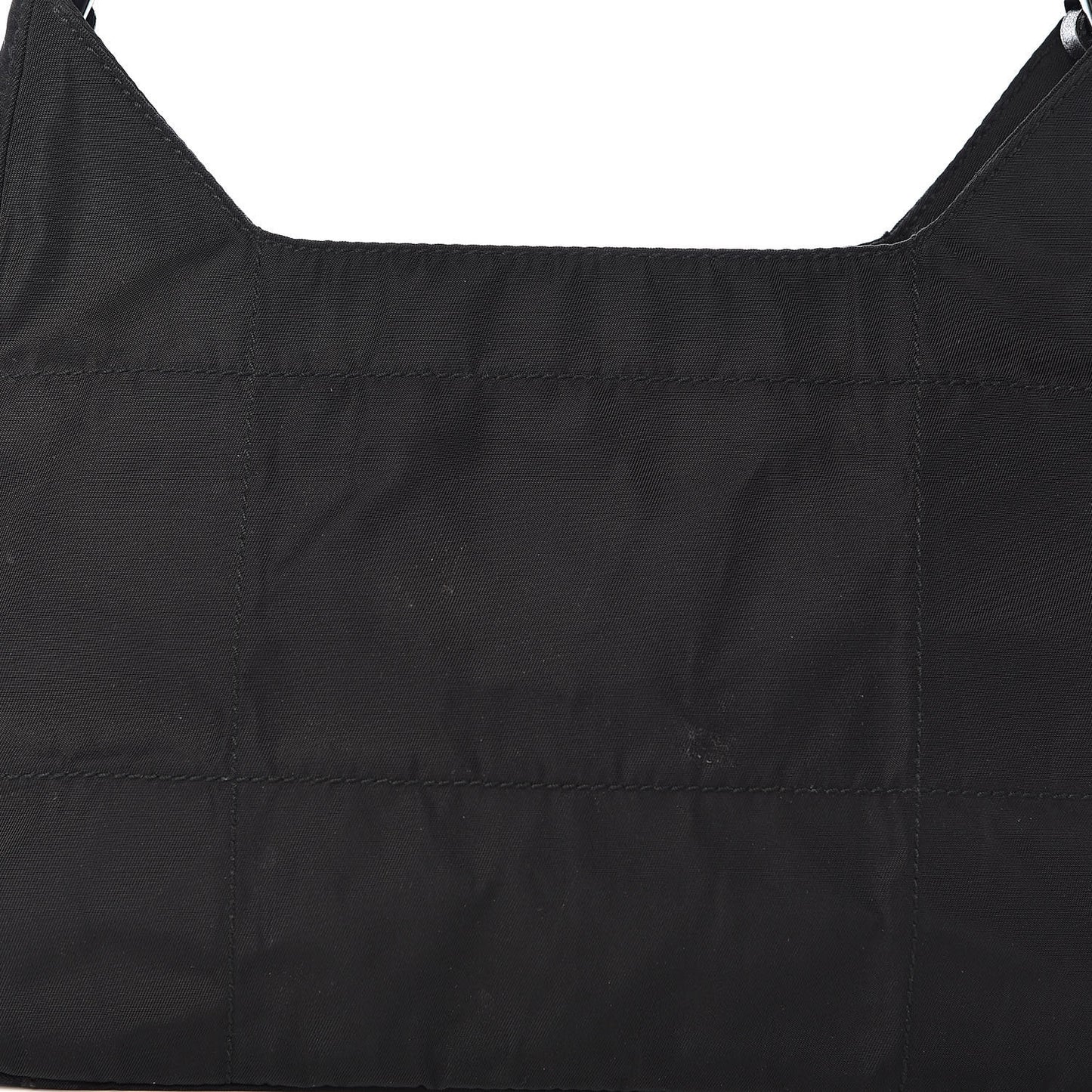 Tessuto Nylon Shoulder Bag Black