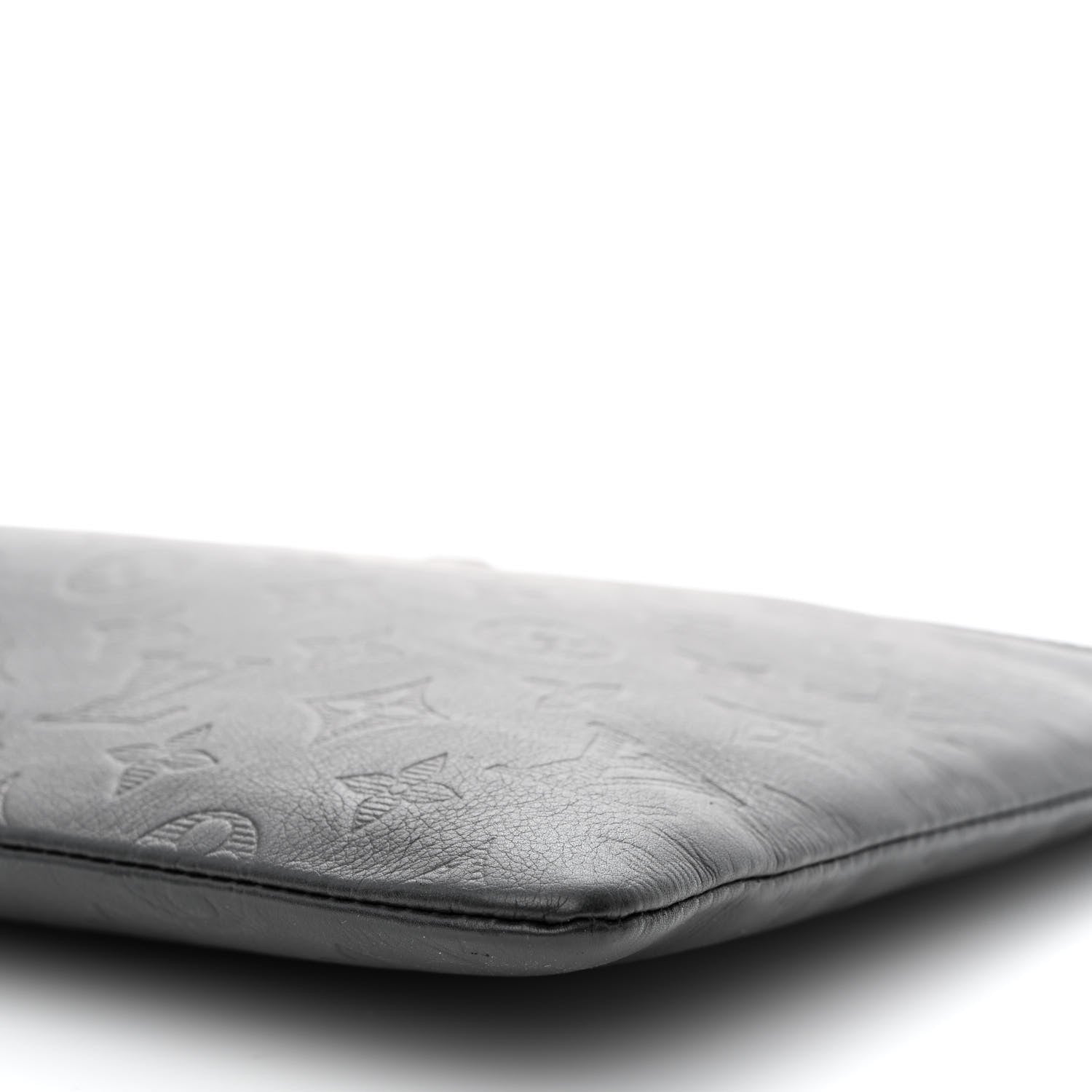 Louis Vuitton Calfskin Monogram Shadow Discovery Pochette Black 10 of 10