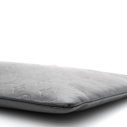 Louis Vuitton Calfskin Monogram Shadow Discovery Pochette Black 10 of 10