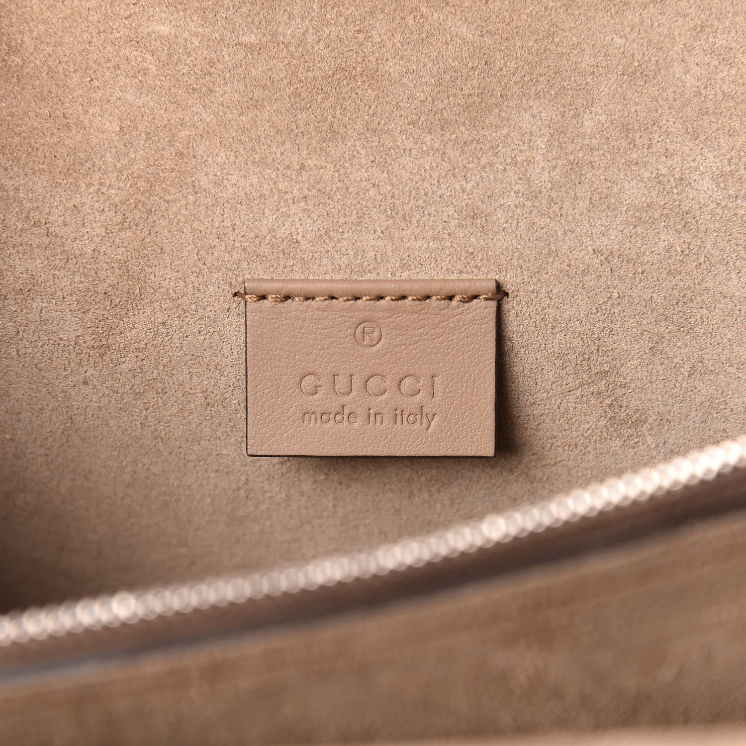 Gucci GG Supreme Monogram Small Dionysus Shoulder Bag Taupe 8 of 11