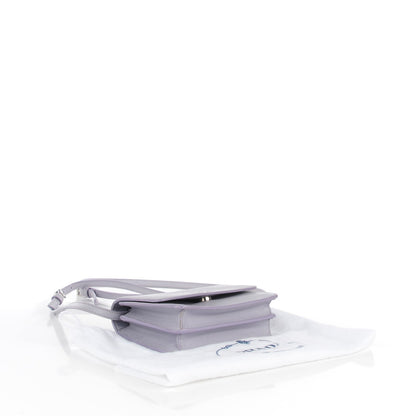 Prada Saffiano Lux Crossbody Bag Glicine 4 of 8