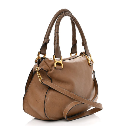 Chloe Calfskin Medium Marcie Satchel Nut 2 of 18