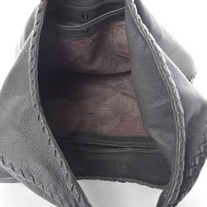 Bottega Veneta Cervo Deerskin Large Hobo New Grey 5 of 9