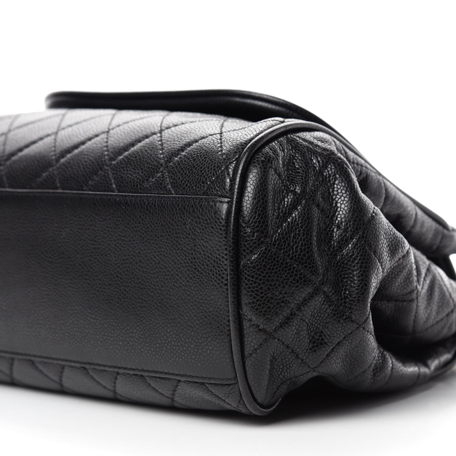 Chanel Caviar Quilted Timeless Accordion Flap Black 7 of 11