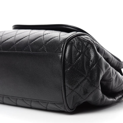 Chanel Caviar Quilted Timeless Accordion Flap Black 7 of 11