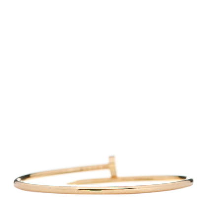 Cartier 18K Yellow Gold Small Juste Un Clou Bracelet 16 2 of 4