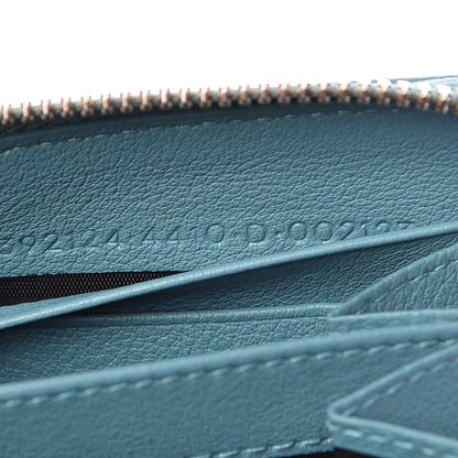 Balenciaga Calfskin Essential Continental Zip Around Wallet Bleu 8 of 11