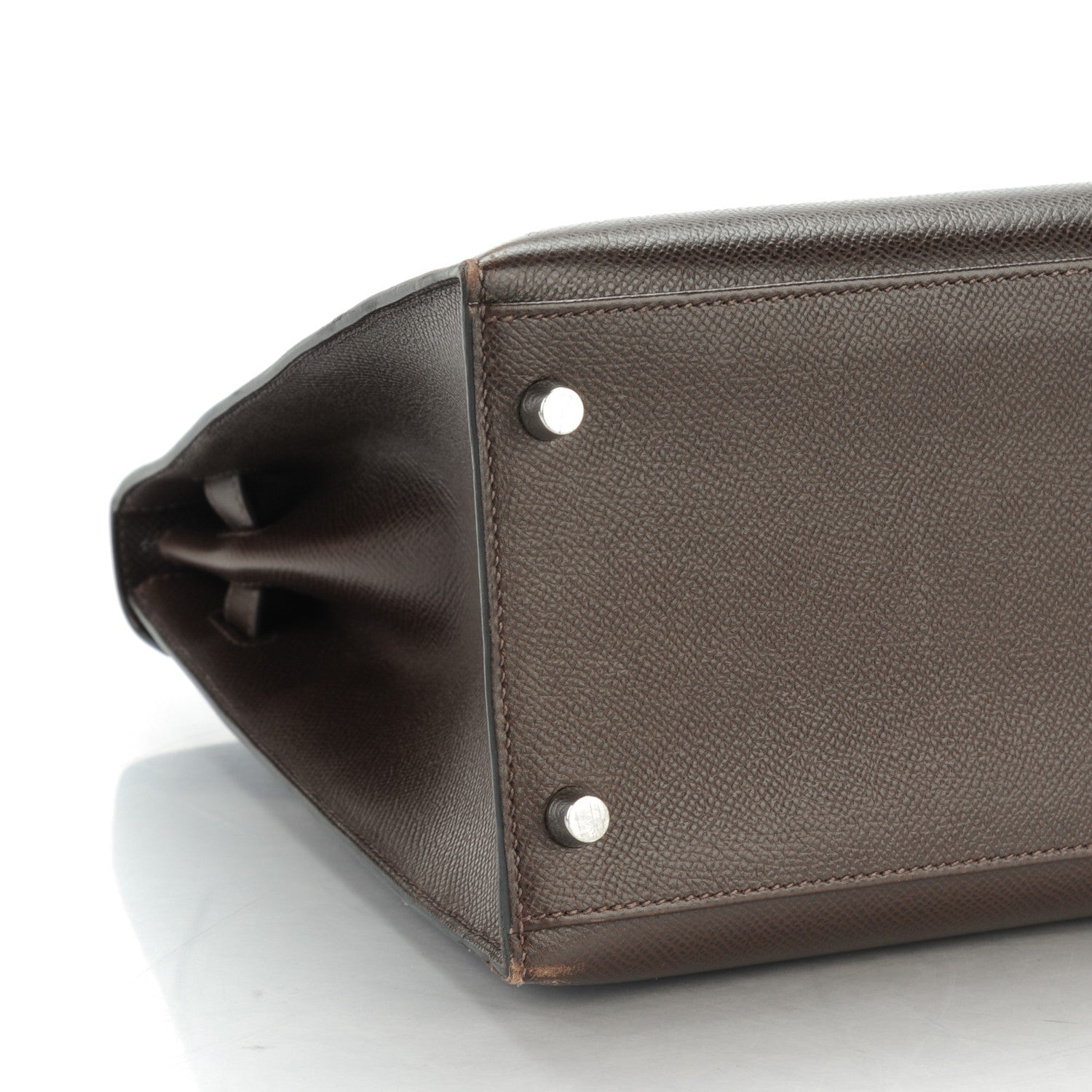 Hermes Epsom Kelly Sellier 35 Chocolat 17 of 22