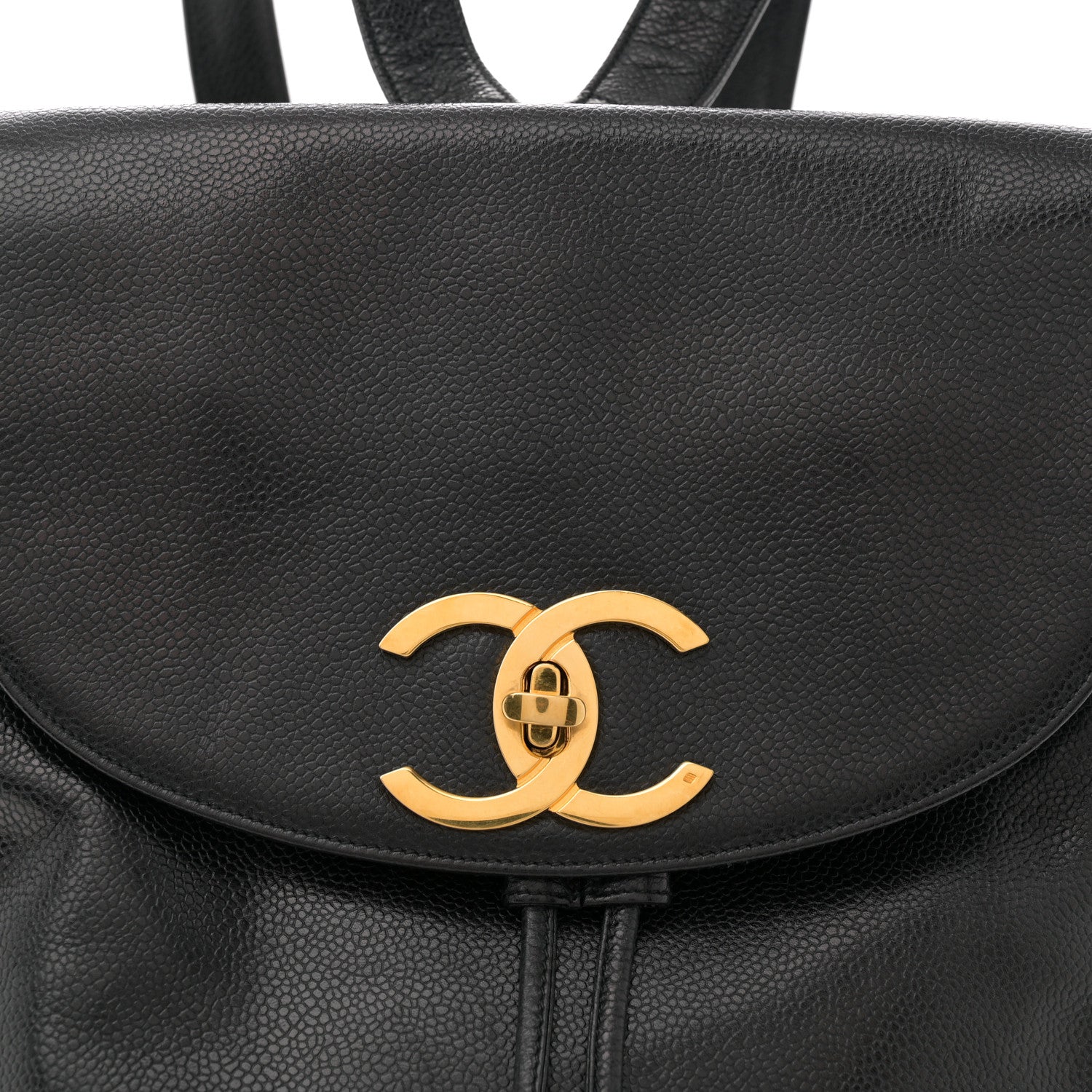 Chanel Caviar CC Backpack Black 8 of 10
