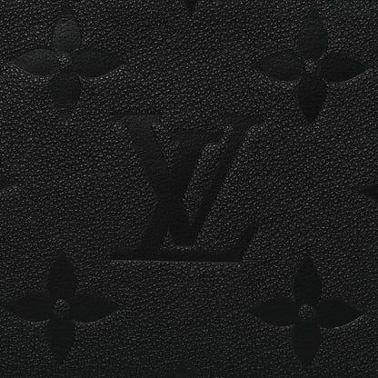 Louis Vuitton Empreinte Monogram Giant Neverfull MM Pochette Black 6 of 10