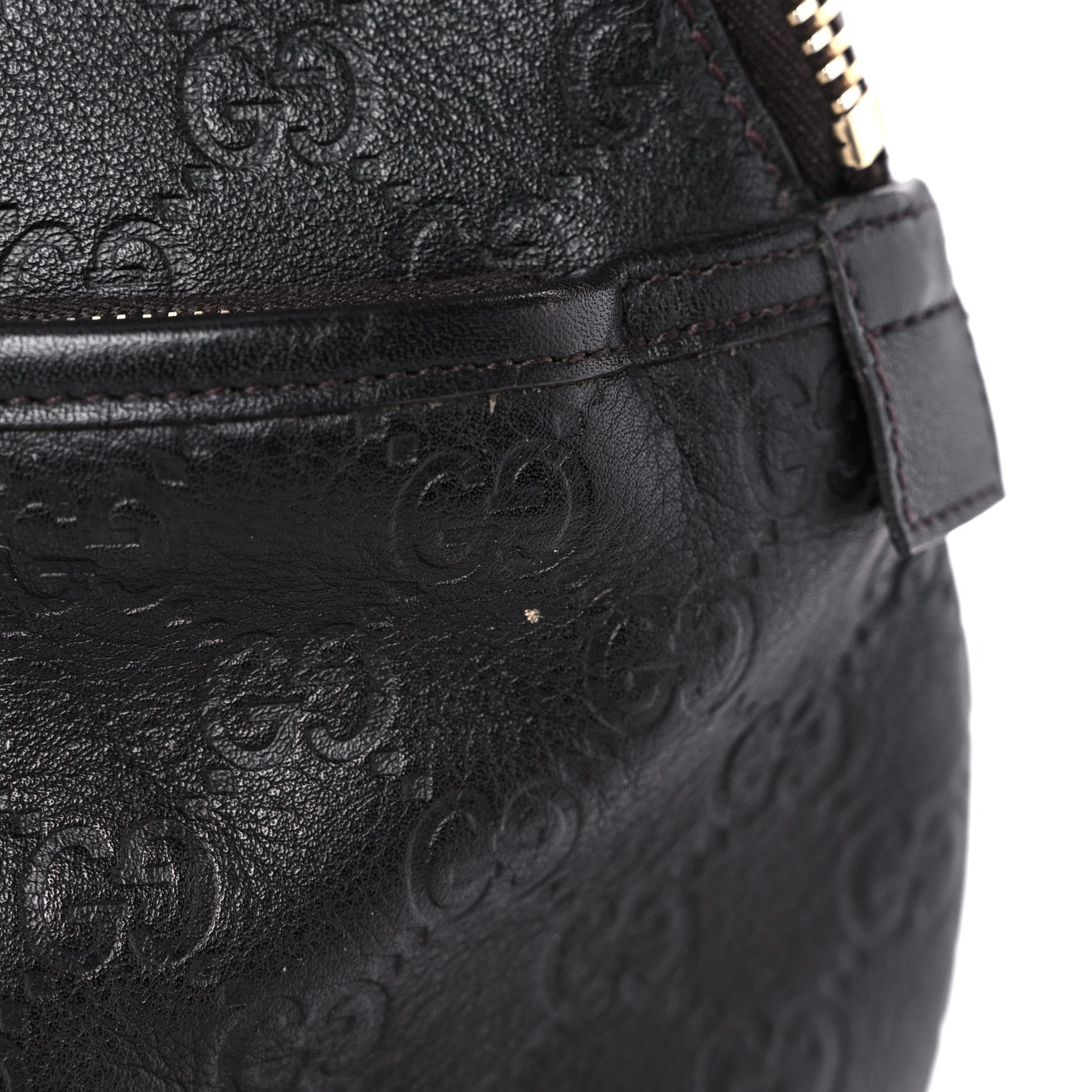 Gucci Guccissima Backpack Dark Brown 16 of 16