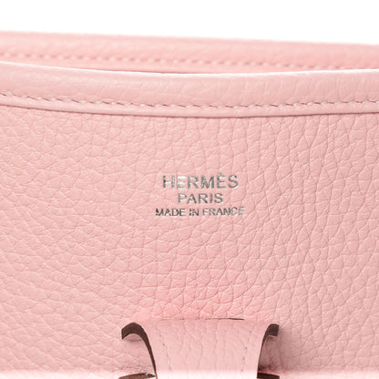 Hermes Taurillon Clemence Evelyne III PM Rose Sakura 6 of 7