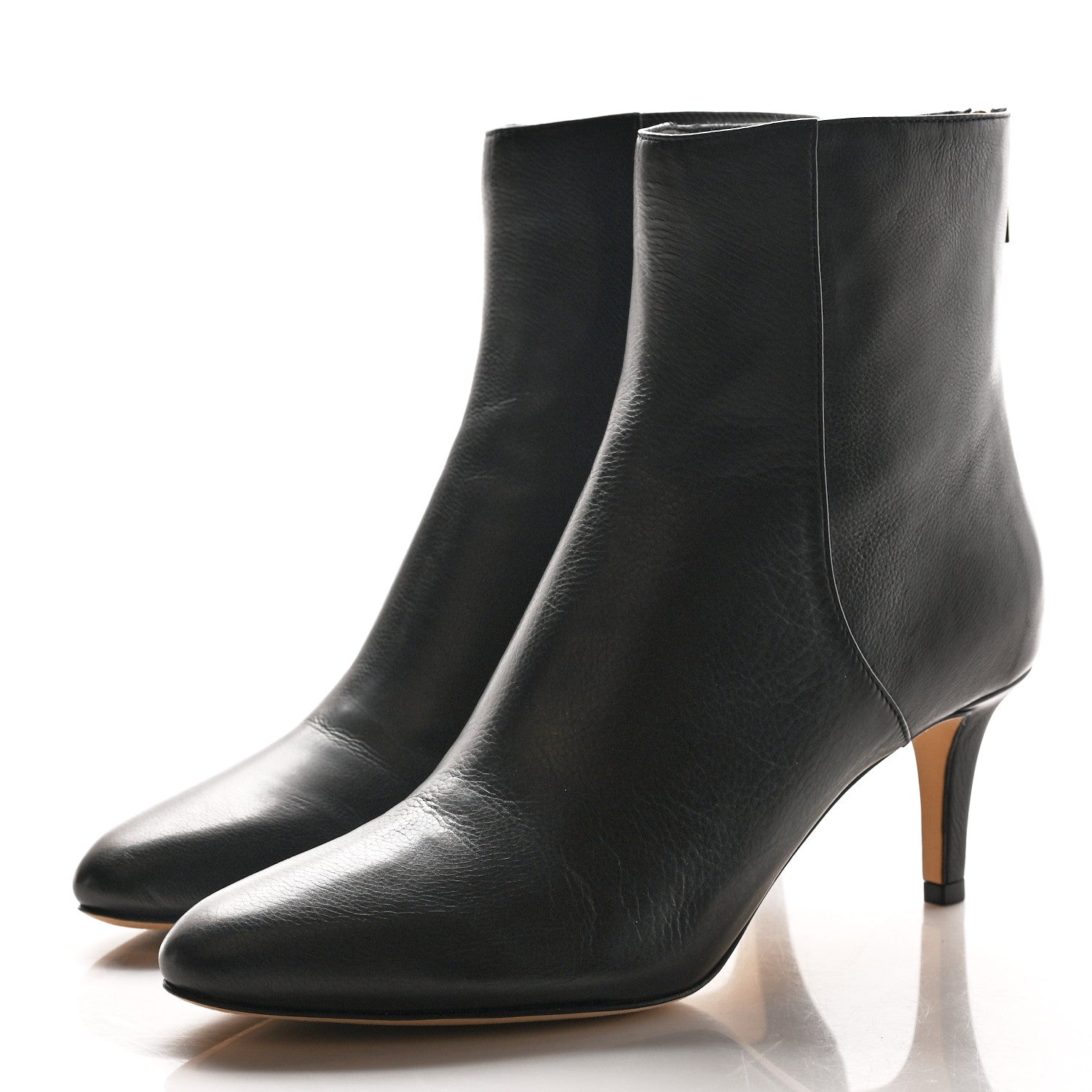 Jimmy Choo Calfskin Brody Ankle Boots 36.5 Black 3 of 7