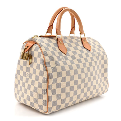 Louis Vuitton Damier Azur Speedy 30 3 of 15