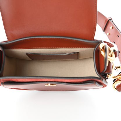 Chloe Calfskin Small Tess Bag Sepia Brown 5 of 8