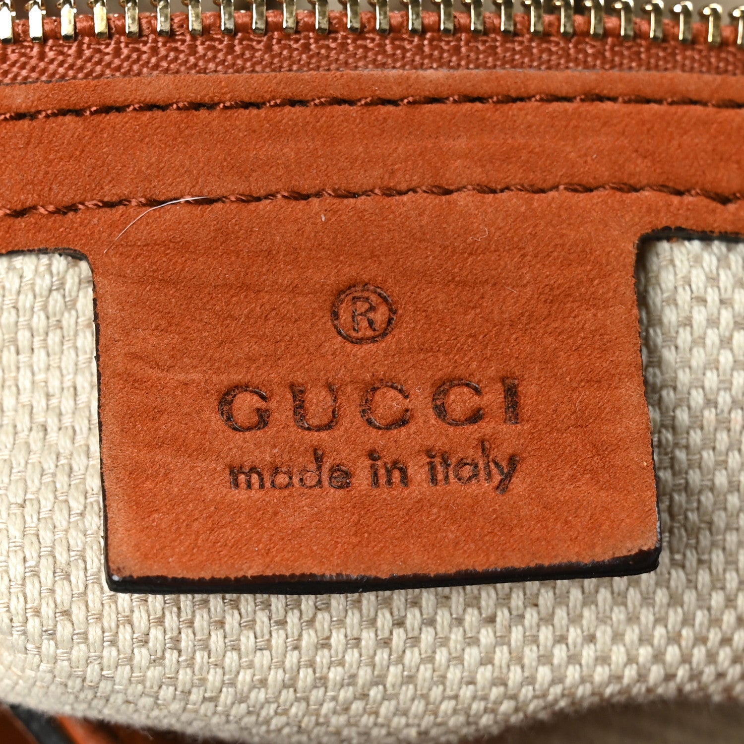 Gucci Vitello Range Medium Soho Chain Shoulder Bag Old Whisky 5 of 14