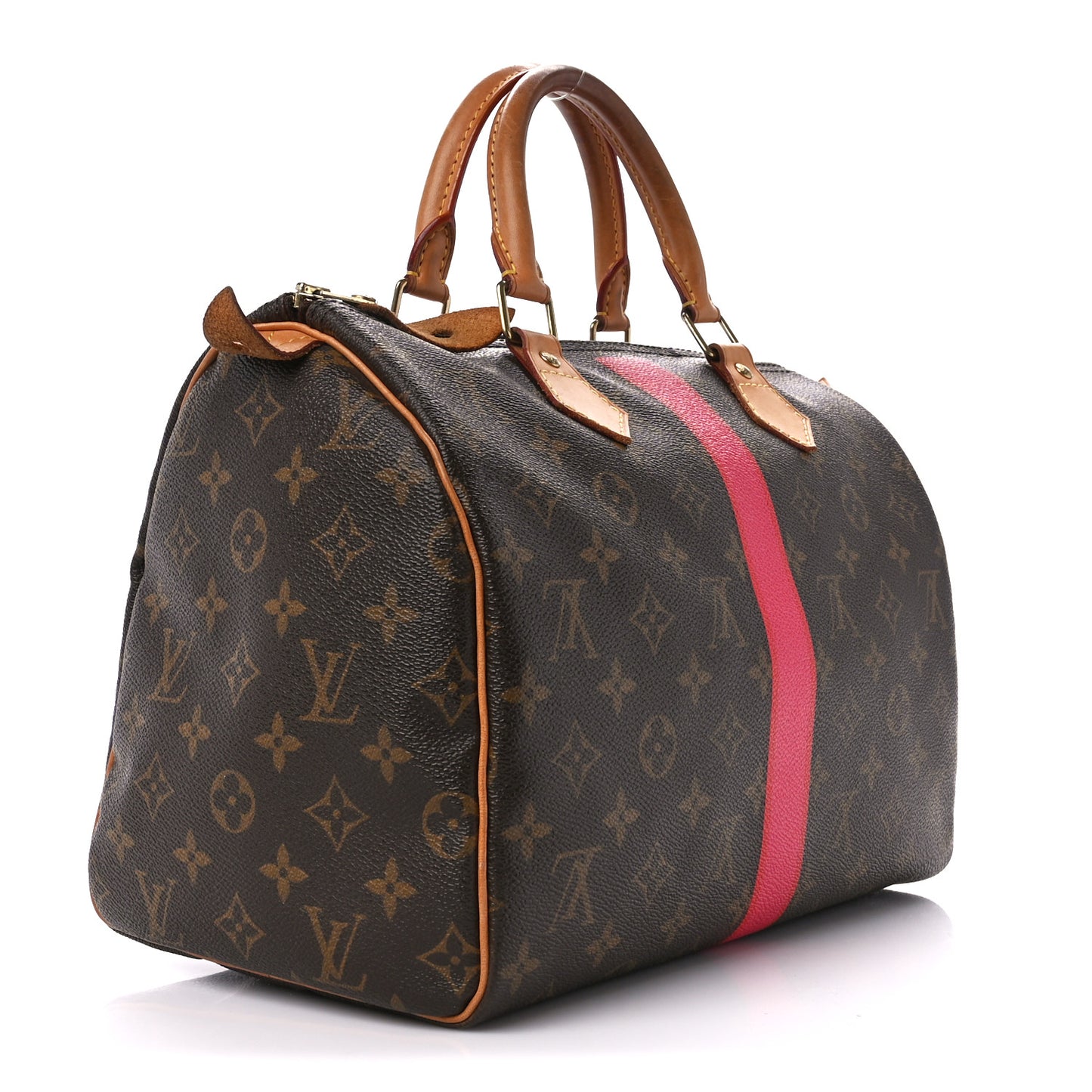 Monogram My LV Heritage Speedy 30 Fuchsia Rouge