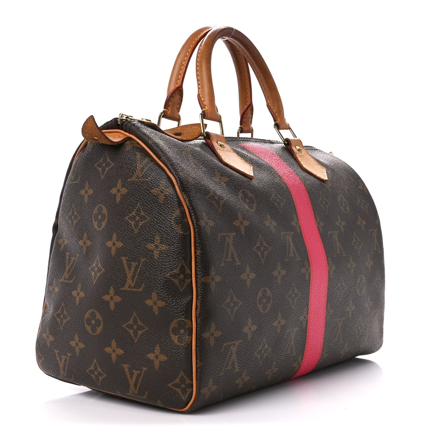 Louis Vuitton Monogram My LV Heritage Speedy 30 Fuchsia Rouge 3 of 17