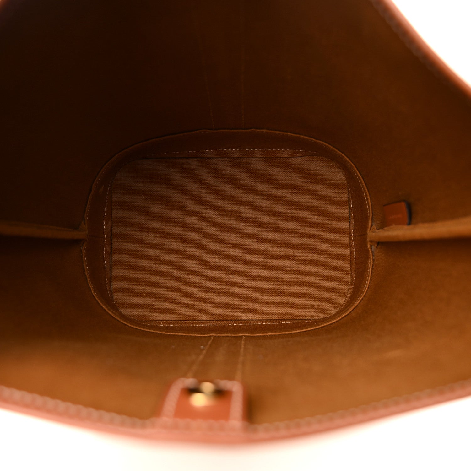 Celine Triomphe Canvas Calfskin Small Bucket Bag White 5 of 12