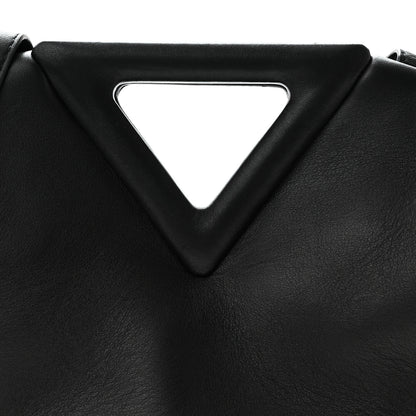 Bottega Veneta Calfskin Small The Point Triangle Bag Black 7 of 9