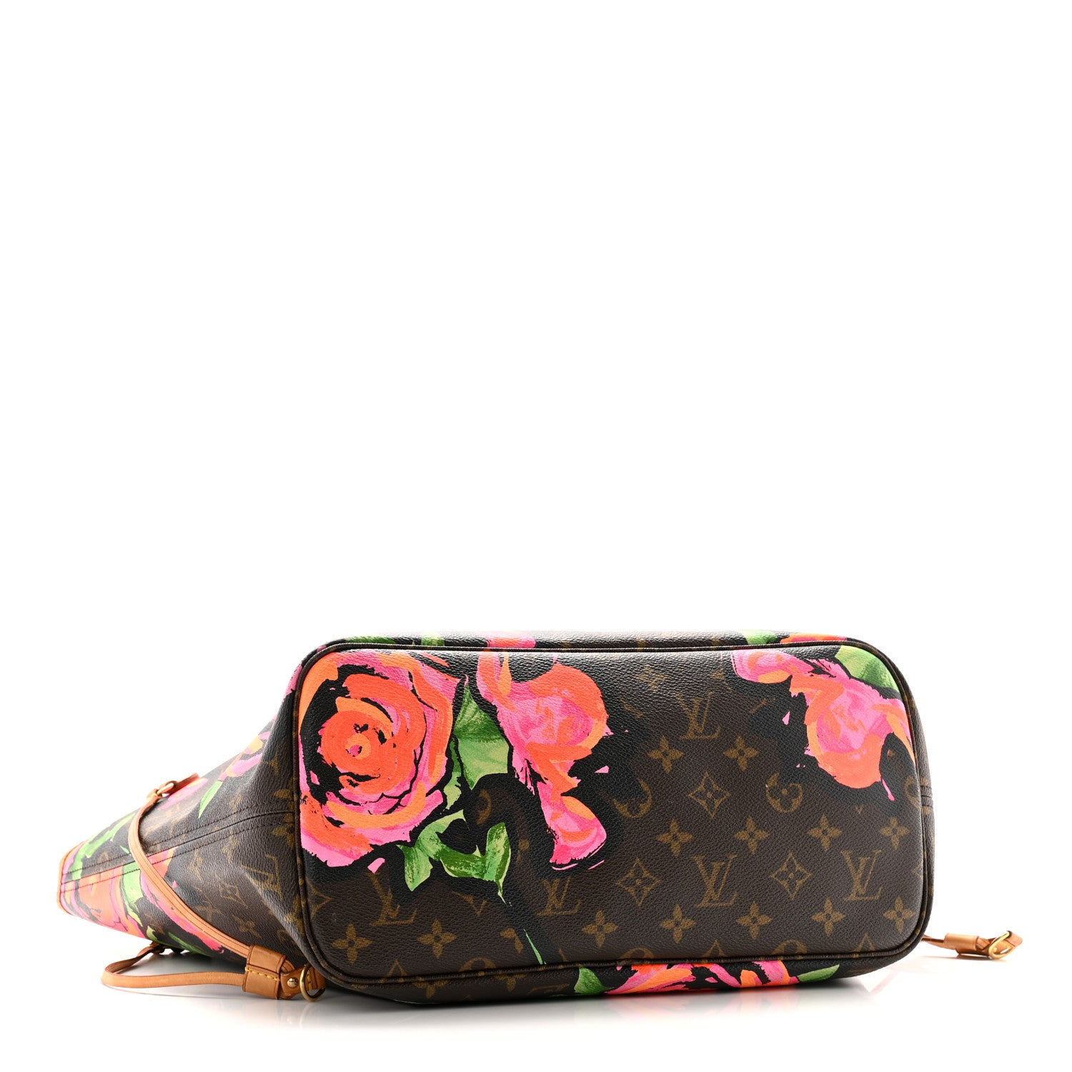 Louis Vuitton Monogram Roses Neverfull MM 4 of 13
