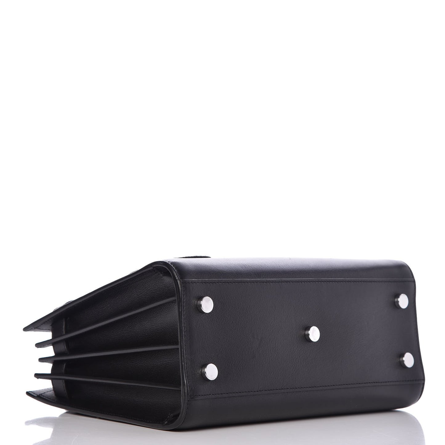 Calfskin Patchwork Baby Sac De Jour Black Multi