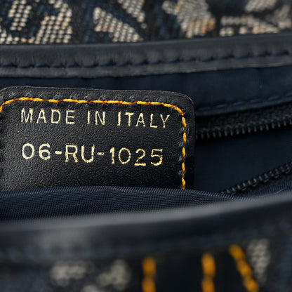 Christian Dior Monogram Saddle Bag Blue 7 of 10