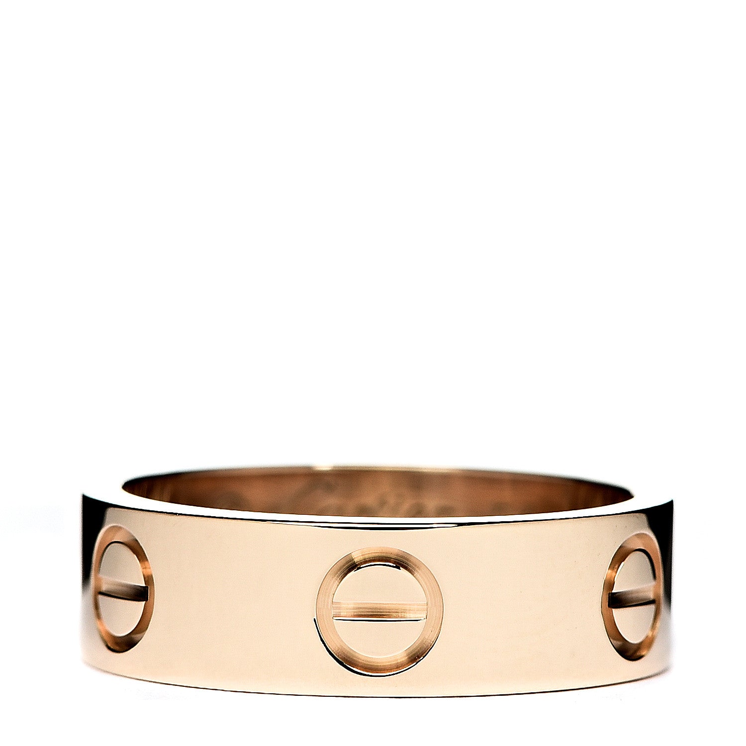 Cartier 18K Yellow Gold 5.5mm LOVE Ring 51 5.75 1 of 5