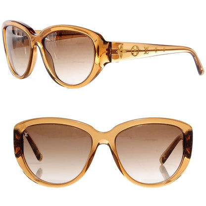 Louis Vuitton Obsession Cat Eye Sunglasses Z0625W Glitter Honey 1 of 5