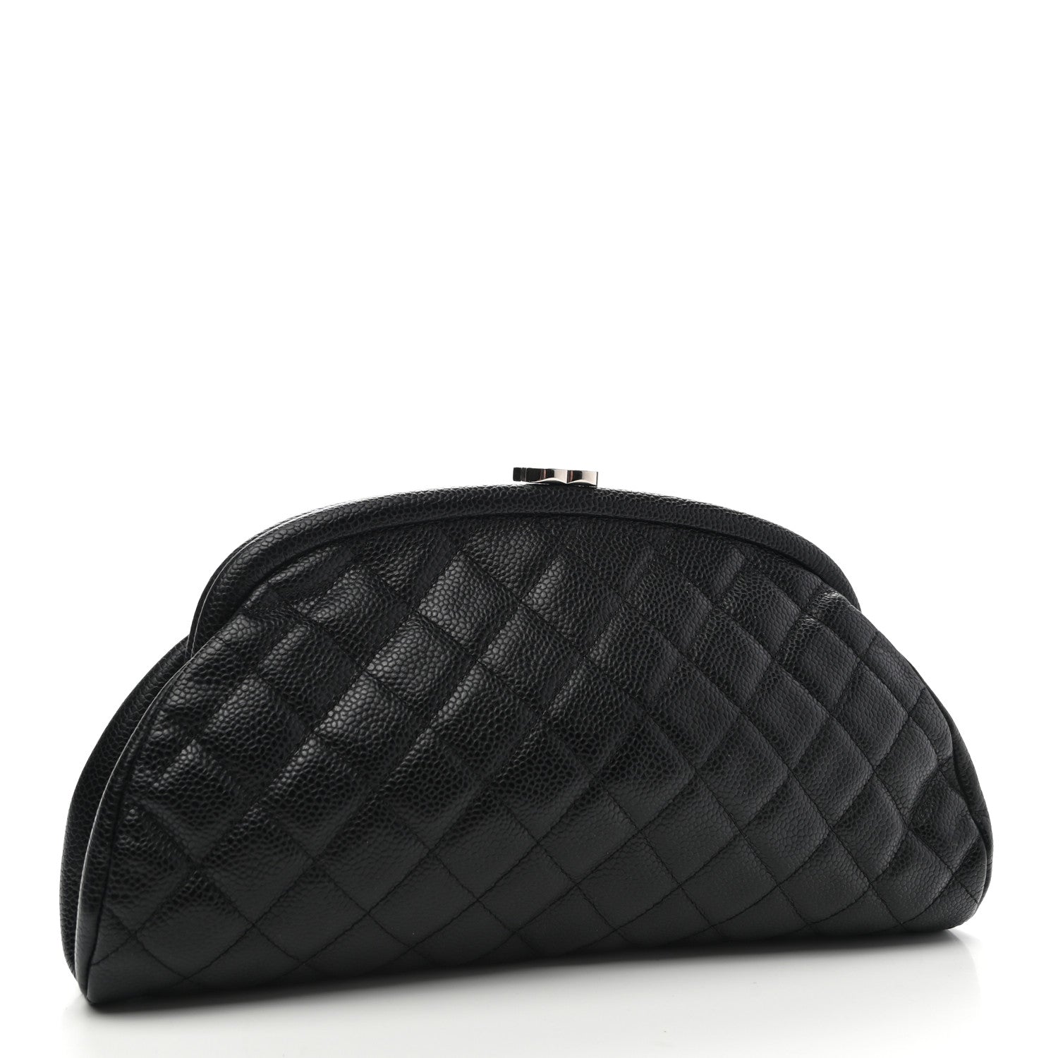 Chanel Caviar Quilted Timeless Clutch Black 3 of 7