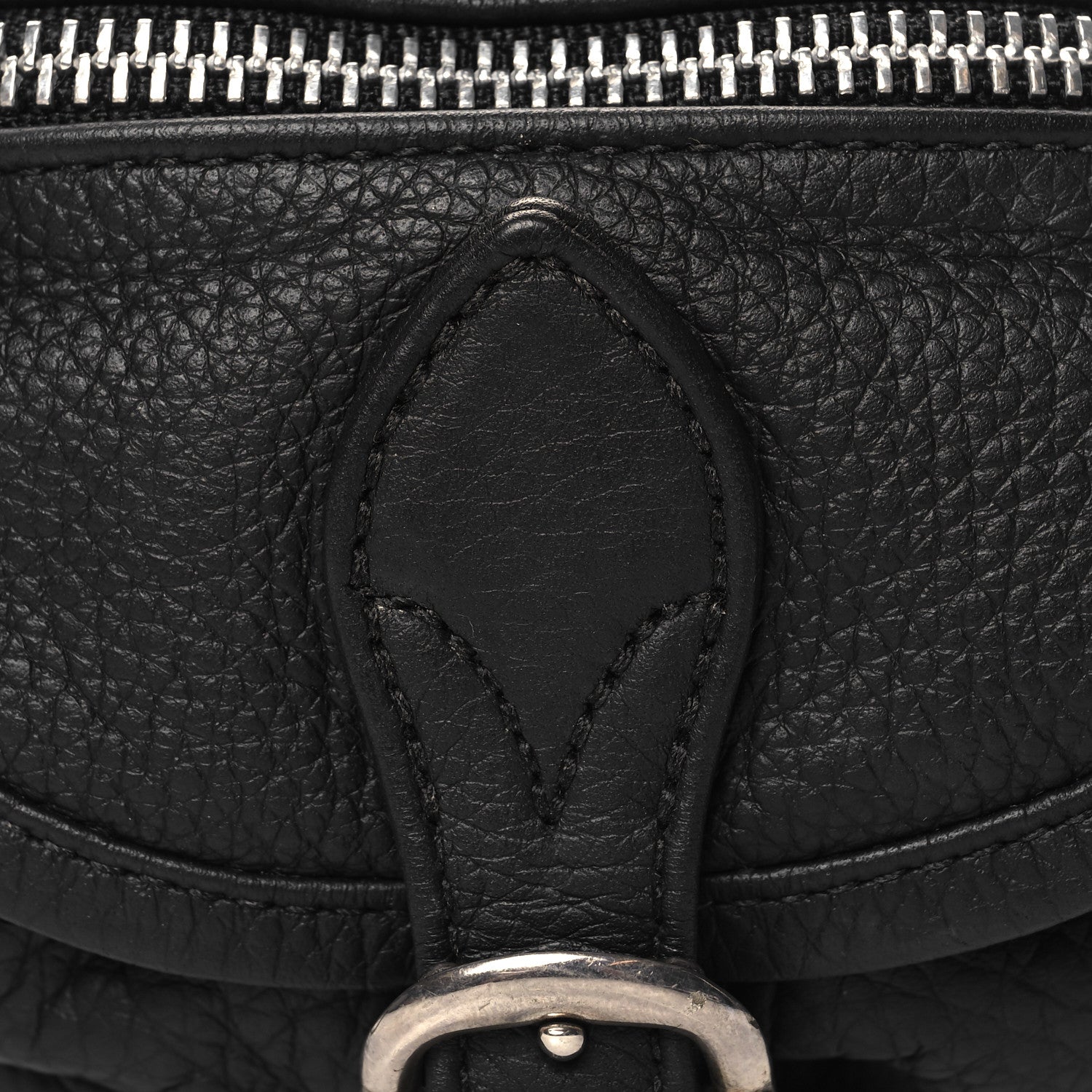 Chrome Hearts Grained Calfskin Snat Pack Gunslinger Waist Bag Black 7 of 9