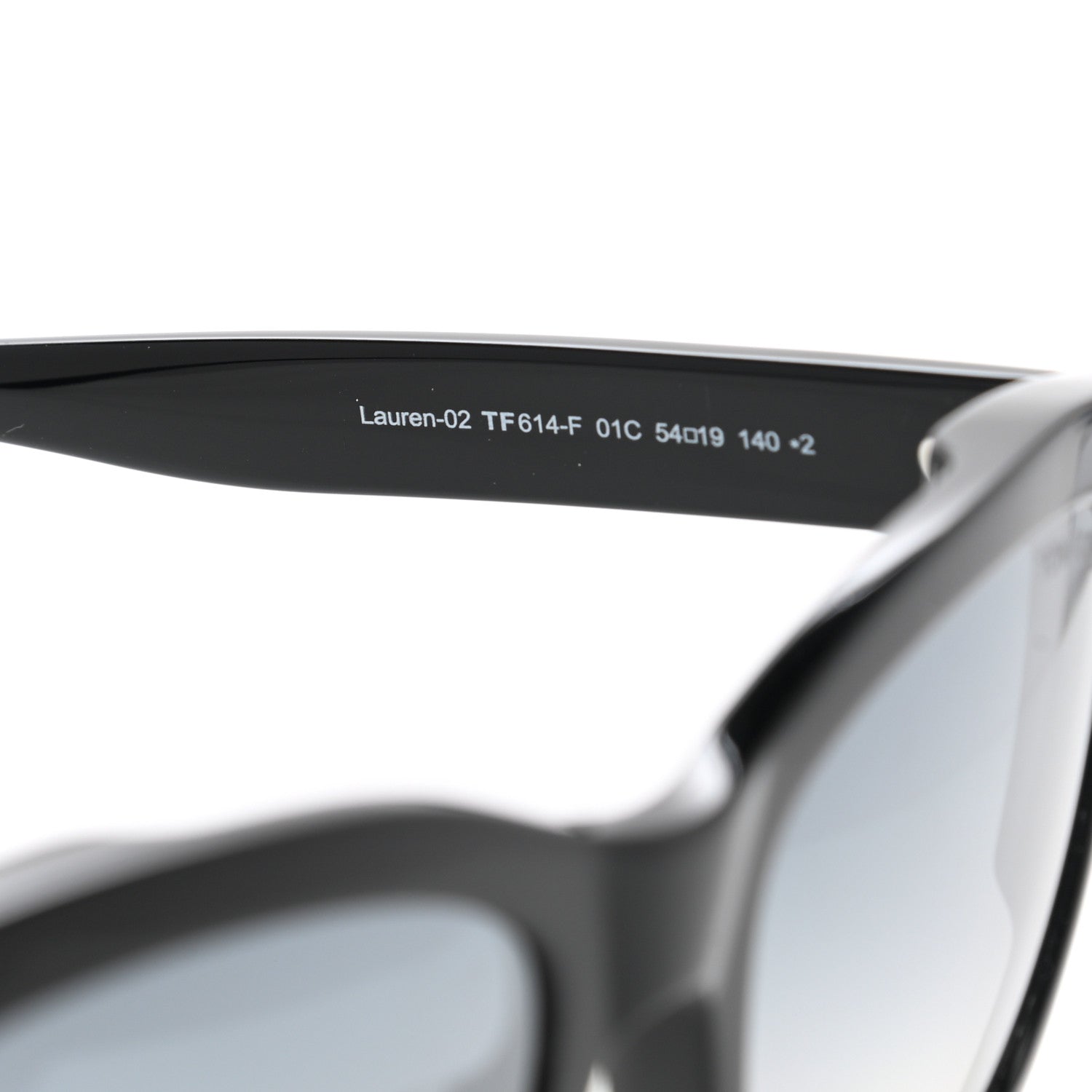 Tom Ford Lauren Sunglasses TF614 Black 7 of 8