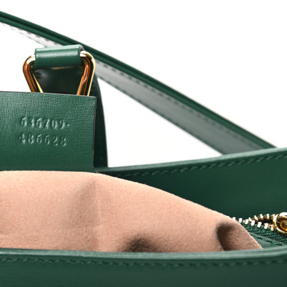 Gucci Boarded Dyana Lux Calfskin Small Jackie 1961 Hobo Emerald 7 of 10