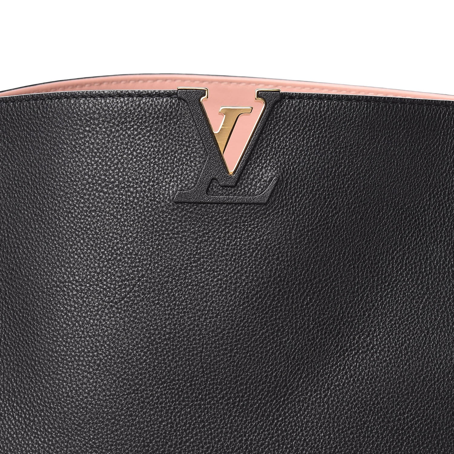 Louis Vuitton Calfskin Tournon Black 7 of 10