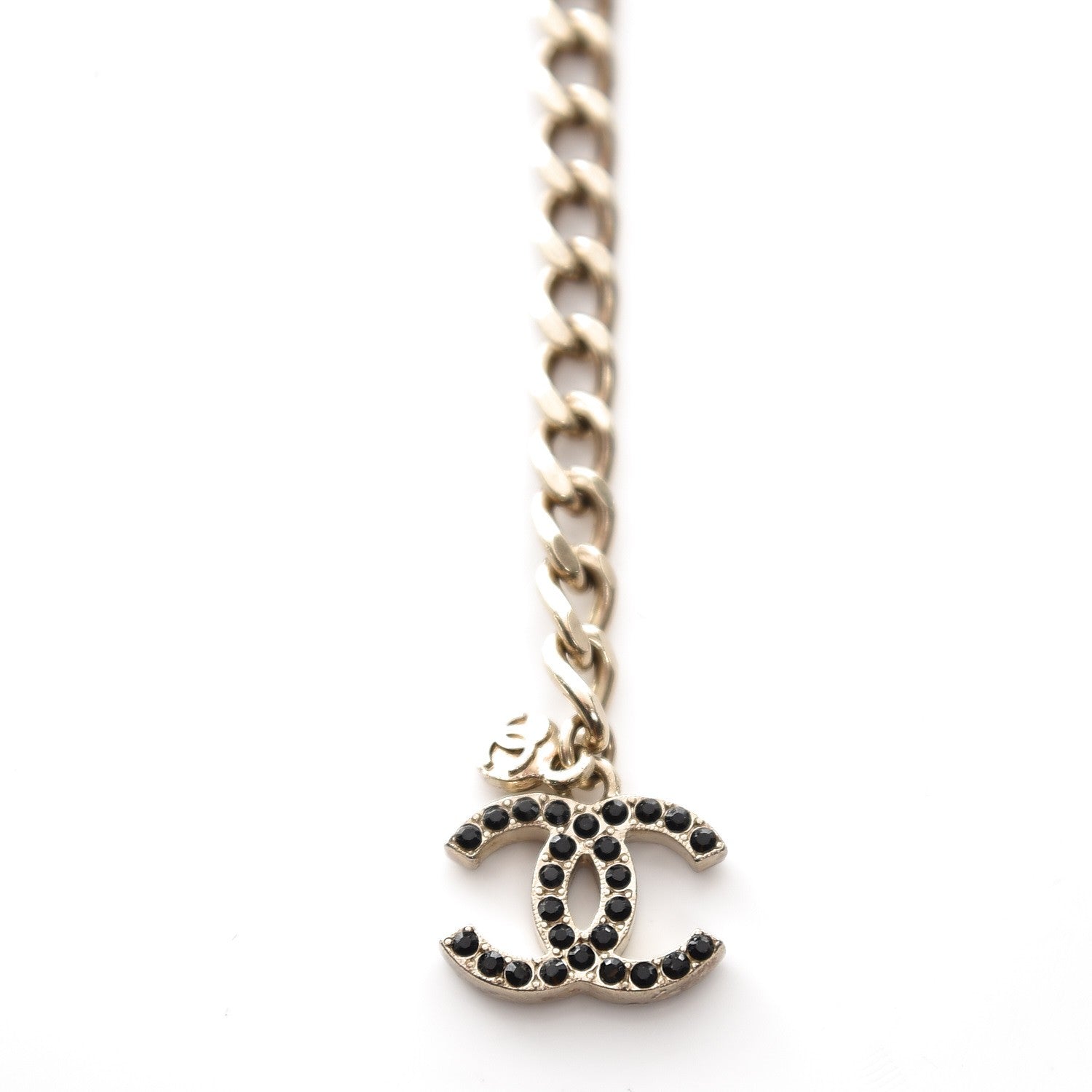 Chanel Beaded Charm CC Belt Gold Multicolor 5 of 6