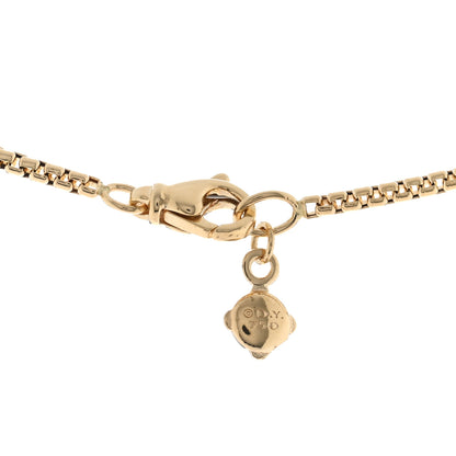 David Yurman 18K Yellow Gold 1.7mm Box Chain Necklace 4 of 4