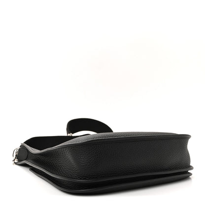 Hermes Taurillon Clemence Evelyne III PM Black 4 of 10