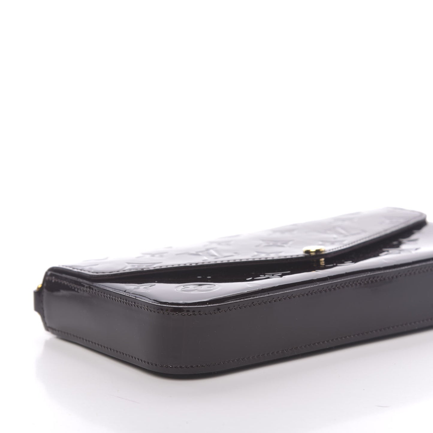 Vernis Pochette Felicie Chain Wallet Amarante