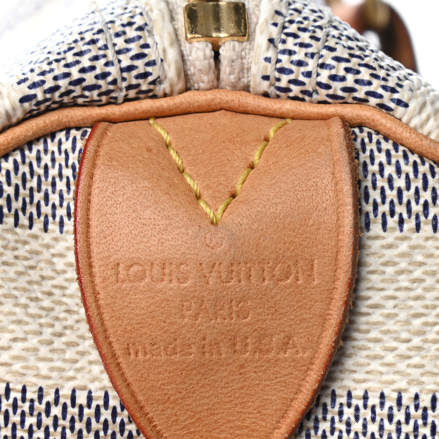 Louis Vuitton Damier Azur Speedy 30 7 of 10
