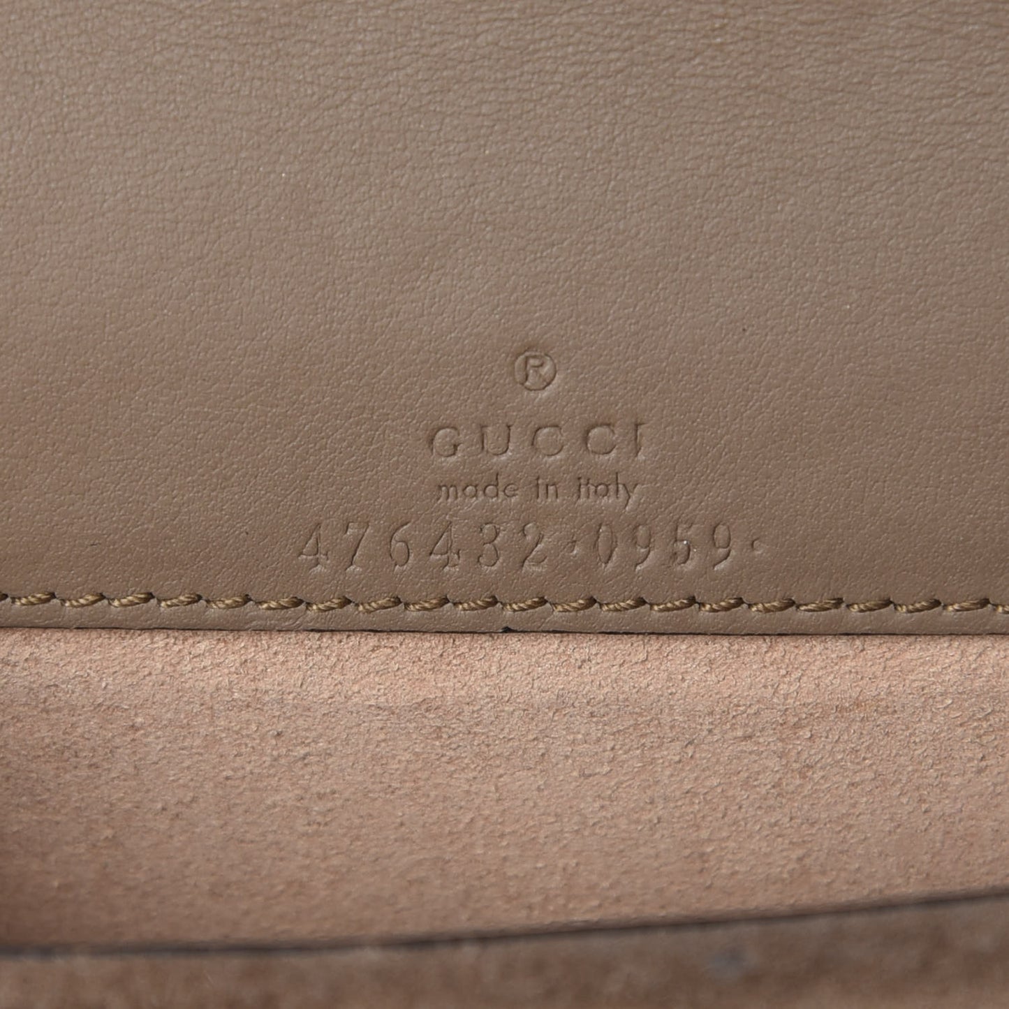 GG Supreme Monogram Super Mini Dionysus Shoulder Bag Taupe
