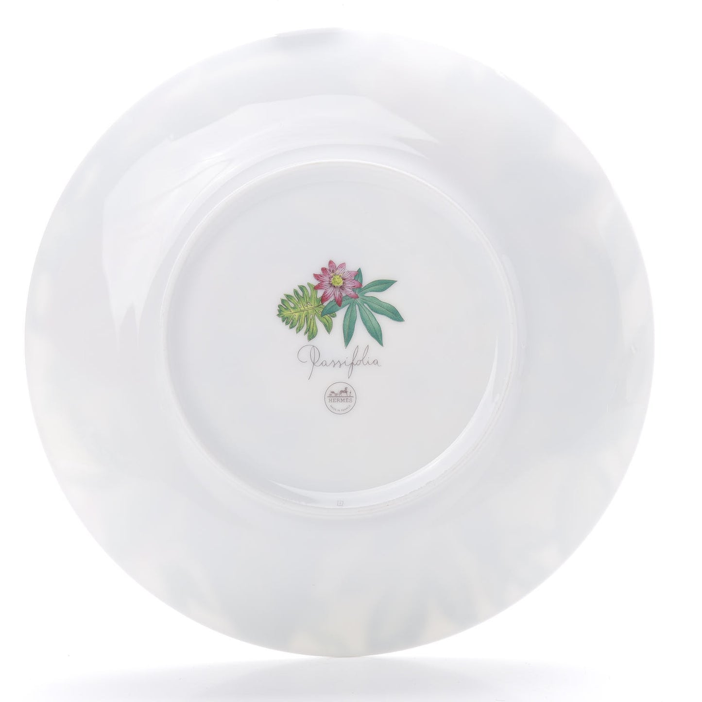 Porcelain Passifolia Dessert Plate N°2 Set of 2