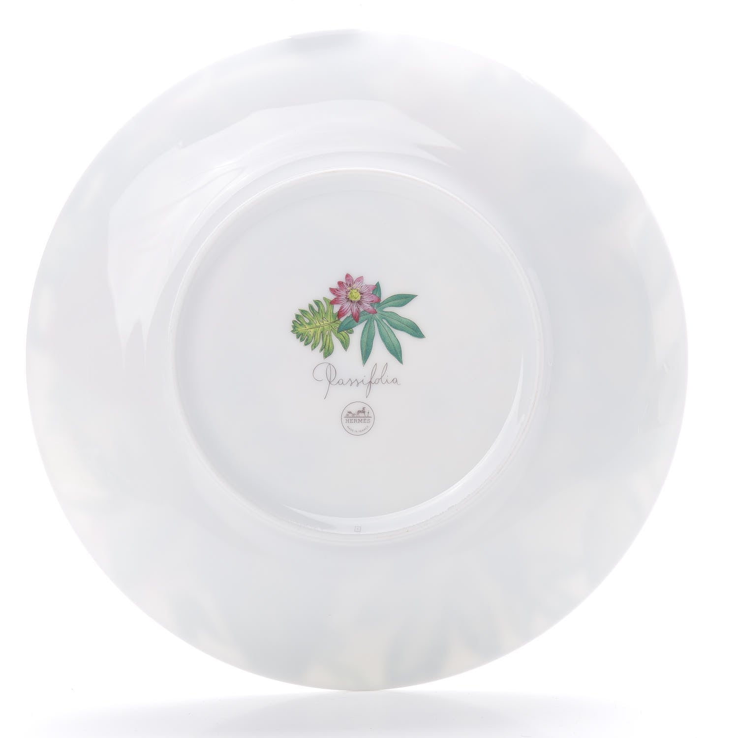 Hermes Porcelain Passifolia Dessert Plate N°2 Set of 2 4 of 6