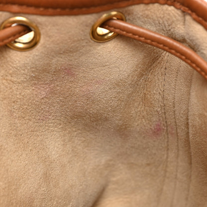 Saint Laurent Shearling Calfskin Small Emmanuelle Bucket Bag Natural Beige 9 of 18