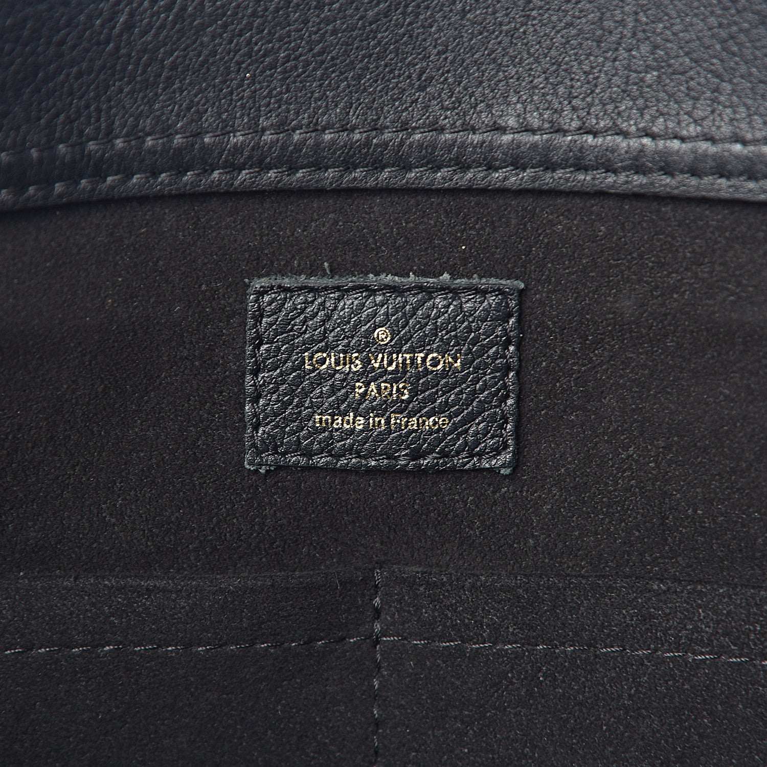 Louis Vuitton Monogram Pallas Shopper Black 7 of 10