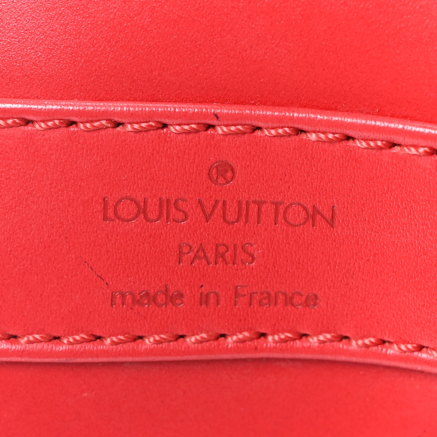 Louis Vuitton Epi Randonnee PM Castillan Red 6 of 9