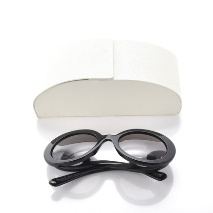 Prada Baroque Sunglasses SPR 27N Black 8 of 8