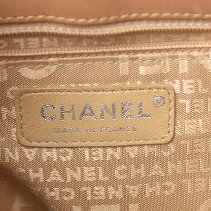Chanel Calfskin Square Stitched Mademoiselle Hobo Tan 6 of 18