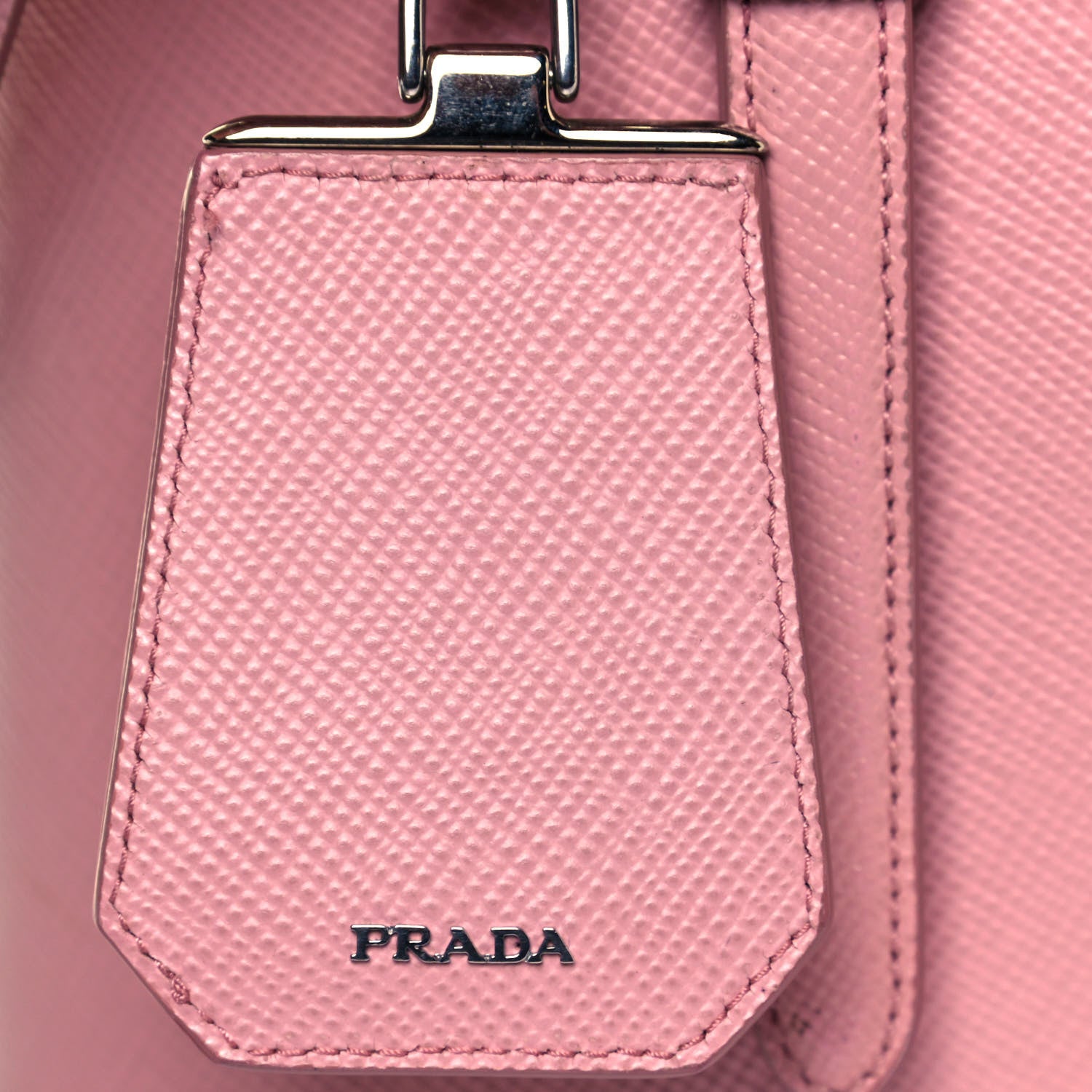 Prada Saffiano Cuir Small Double Handle Tote Pesco 11 of 23