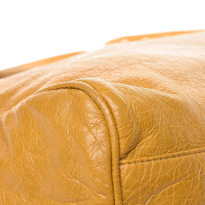 Balenciaga Agneau Classic Hardware Velo Jaune Moutarde 13 of 14