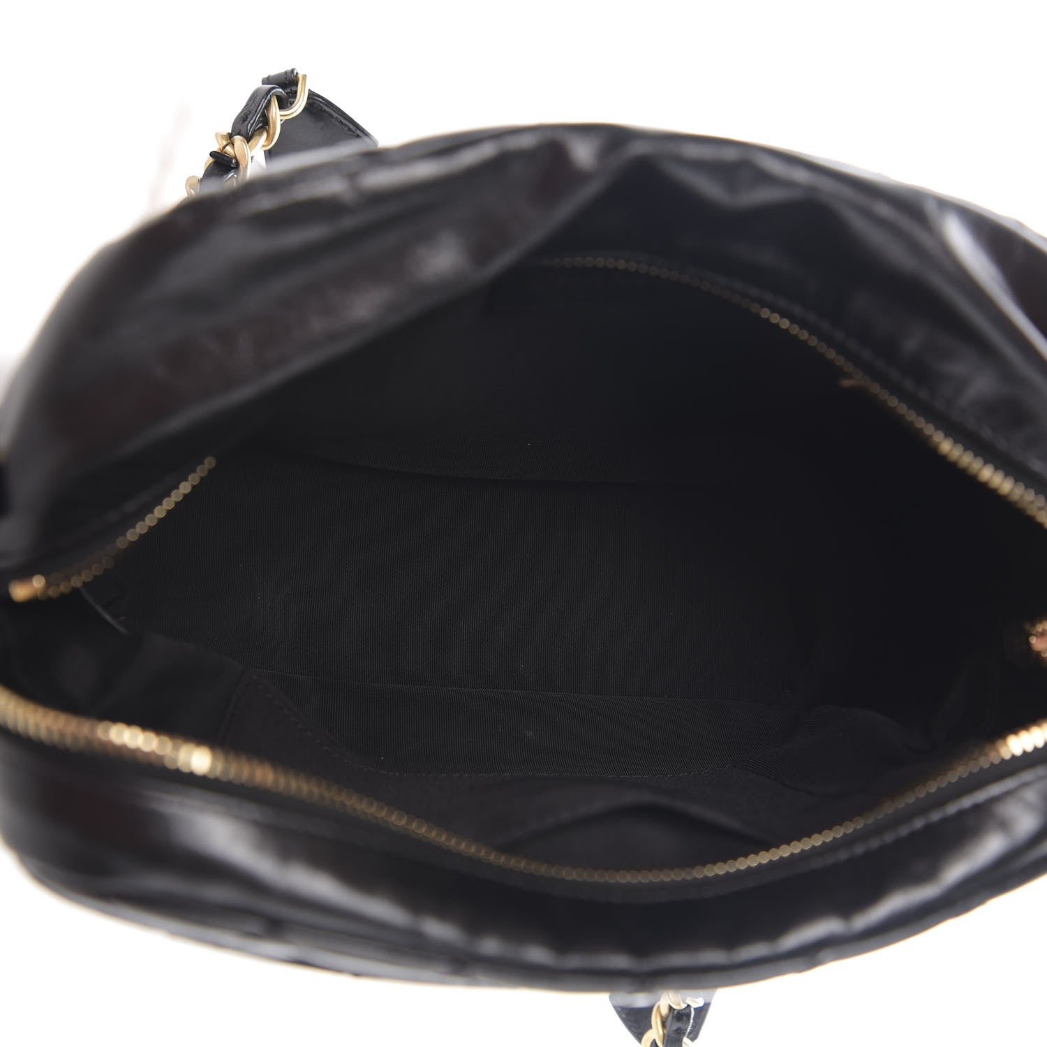Chanel Calfskin Quilted CC Camera Case Black 4 of 9
